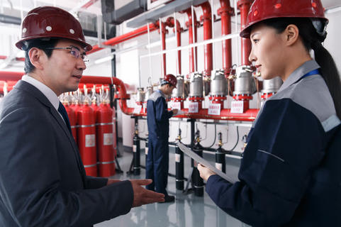 消防操作员 消防安全的技术守护者